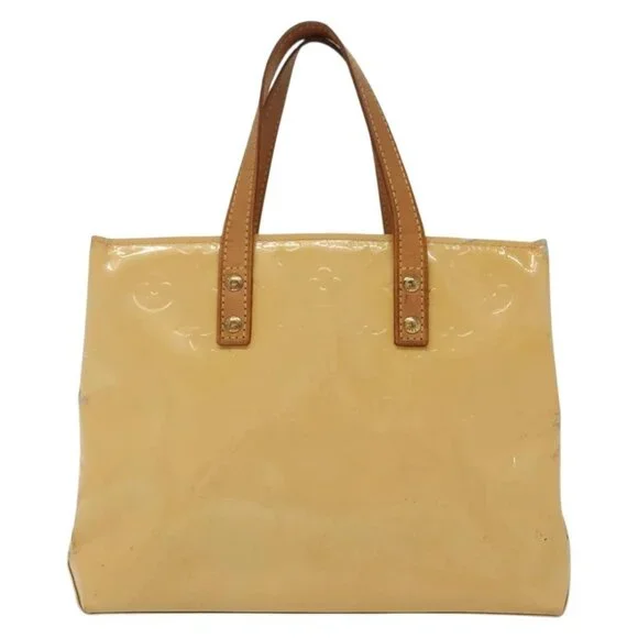 LOUIS VUITTON Monogram Vernis Reade PM Bag Marshmallow Pink Auth - Picture 3 of 16